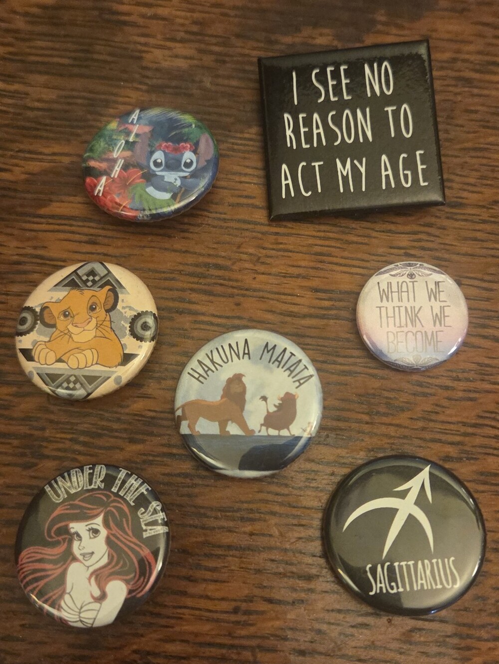 Assorted Kids Cartoon Button Pin Set – Multicolor - Picture 1 of 2